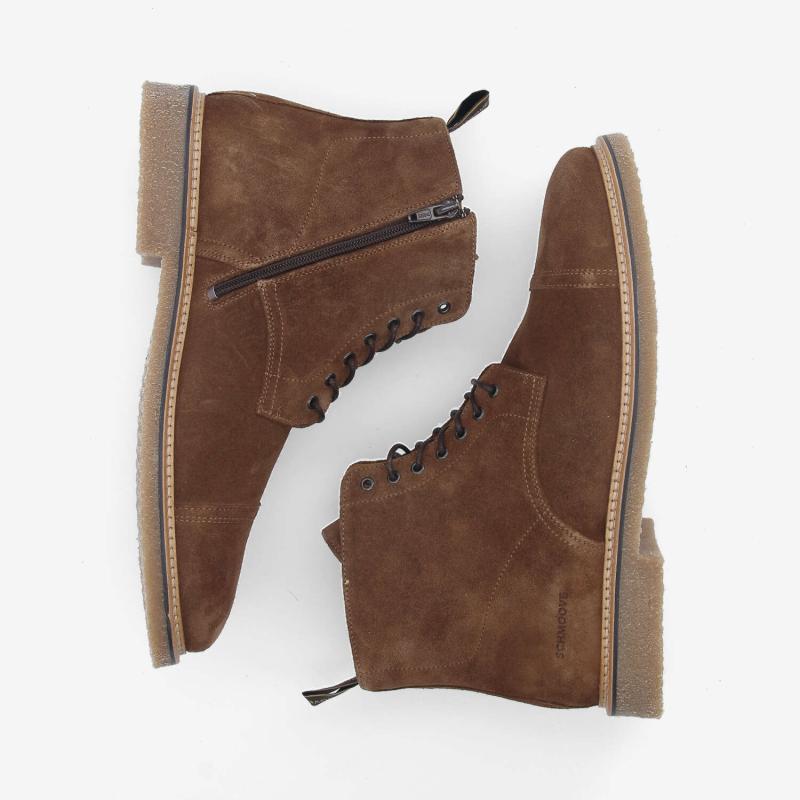 DUBLIN HUNT BOOTS M - SUEDE - MARRON